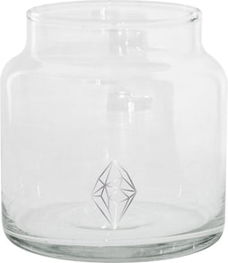 TAK Design Vaas Diamonds S - Handgemaakt - Glas - Ø10 x 11 cm - Goud