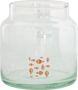 TAK Design Vaas Things S - Handgemaakt - Glas - Ø10 x 11 cm - Koper
