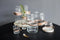 TAK Design Vaas Wrap Me - Incl. Lederen Band - Glas - Ø19 x 20 cm - Bruin