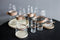 TAK Design Vaas Wrap Me - Incl. Lederen Band - Glas - Ø7 x 20 cm - Bruin