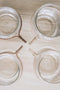 TAK Design Vaas Wrap Me Mini - Incl. Lederen Band - Glas - Ø19 x 20 cm - Bruin