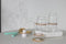 TAK Design Vaas Wrap Me Mini - Incl. Lederen Band - Glas - Ø7 x 30 cm - Bruin