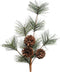 Tak hard needle l7b12h30 cm groen kerst