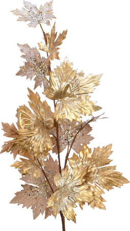 Tak poly esdoorn l34b12h94 cm goud