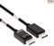 Club 3D - DisplayPort 2.1 DP80 - 1,2m - Zwart
