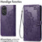iMoshion Hoesje Geschikt voor Oppo Reno 8 T (4G) Hoesje Met Pasjeshouder - iMoshion Mandala Bookcase - Paars