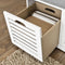 SoBuy FSR23-W - Schoenenbank - 3 Manden - Max. 120 kg - 105 x 35 x 43 cm