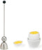 Take 2 Clack met zwarte rubberbal - rvs