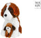 Take Me Home Knuffel Hond met Baby Pluche, 26cm