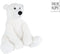 Take Me Home Knuffel Pluche - Ijsbeer Zittend, 33cm