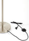 Light & Living Vloerlamp Washington - 149cm - Nikkel Satin - excl. kap