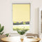vidaXL - Rolgordijn - verduisterend - 65x130 - cm - stofbreedte - 60,7cm - geel