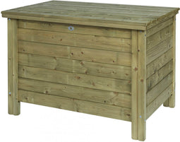 Talen houten opbergbox - 120 cm