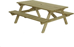 Talen picknicktafel - 180x160 cm - 35 mm dikke plank