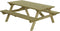 Talen picknicktafel - 180x160 cm - 35 mm dikke plank