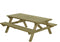 Talen picknicktafel - 200x160 cm