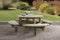 Talen picknicktafel - Rond 210 cm