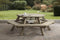 Talen picknicktafel zeshoek - 225 cm breed