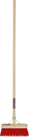 Talen Tools - Bezem - 28 cm - Kunststof haren - Steel 140 cm