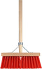 Talen Tools - Bezem - 28 cm - Kunststof haren - Steel 140 cm
