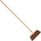 Talen Tools - Bezem - 28 cm - Natuurvezel haren - Steel 140 cm
