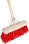 Talen Tools - Bezem - Halfrond - 31 cm - Rood - Compleet