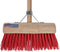 Talen Tools - Bezem - Halfrond - 31 cm - Rood - Compleet