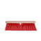 Talen Tools - Bezem - Kunststof - Rood - 35 cm - Zonder steel