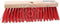 Talen Tools - Bezem - Kunststof - Rood - 35 cm - Zonder steel