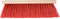 Talen Tools - Bezem - Kunststof - Rood - 41 cm - Zonder steel