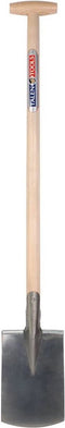 Talen Tools – Damesspade – Blank gepolijst – Essenhouten steel – 85 cm