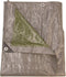 Talen Tools - Dekzeil - 140 gr/m2 - 5 x 8 m - Grijs/Groen