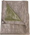 Talen Tools - Dekzeil - 140 gr/m2 - 6 x 4 m - Grijs/Groen