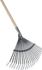 Talen Tools - Gazonhark - 22 tanden - Verzinkt - Plat - 150 cm steel