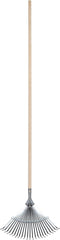 Talen Tools - Gazonhark - 22 tanden - Verzinkt - Plat - 150 cm steel