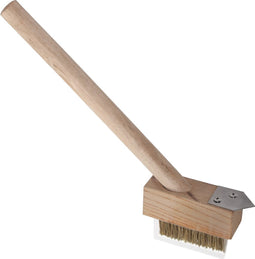 Talen Tools – Handonkruidborstel – Stalen haren – Met krabhakje – Korte steel