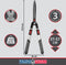 Talen Tools - Heggenschaar – Telescopisch – Premium – 69-89 cm