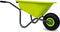 Talen Tools - Kinderkruiwagen met luchtband – Kruiwagen - Hoogwaardige kwaliteit -Kinderspeelgoed - Metaal/Kunststof - Lime/Grijs