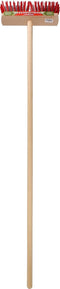 Talen Tools - Onkruidbezem - Rood - Staal - Inclusief steel