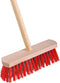 Talen Tools - Onkruidbezem - Rood - Staal - Inclusief steel