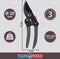 Talen Tools - Snoeischaar – Premium - Voorbijsnijdend – Ergonomisch model – 21 cm