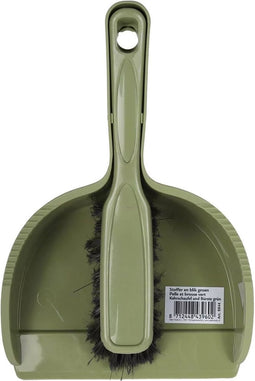 Talen Tools – Stoffer en blik – Groen – Compact – Kliksysteem