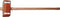 Talen Tools - Tuinhamer - Vierkant - Compleet