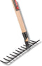 Talen Tools – Tuinhark – Gesmeed – Professioneel – 12 tanden – Essenhouten steel – 160 cm