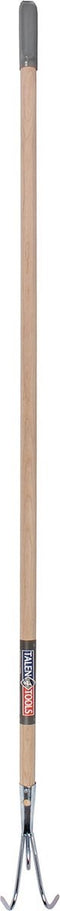 Talen Tools – Tuinkrabber – Verzinkt – 3 tanden – Essenhouten steel – 140 cm