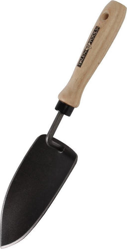 Talen Tools – Verplantschepje – Gesmeed staal – Breed – Professioneel – Essenhouten handvat