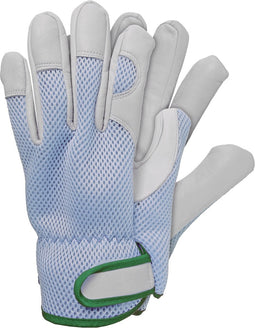 Talen Tools - Werkhandschoenen - Geitenleer -Blauw - Maat L