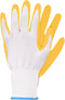 Talen Tools - Werkhandschoenen - Latex - Geel - Maat M
