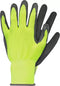 Talen Tools Werkhandschoenen Latex Geel - Maat M