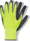 Talen Tools - Werkhandschoenen - Latex - Geel - Maat S - Goede grip